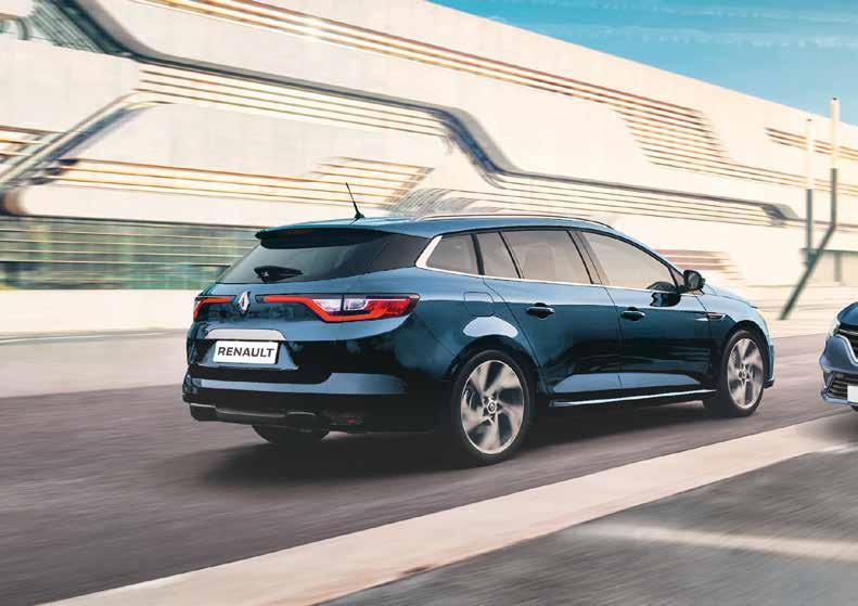 Beperkte series LIMITED Verwacht meer MEGANE & MEGANE Grandtour LIMITED Onze technologie, uw succes Beleef de intensiteit van de buitengewoon royaal uitgeruste serie MEGANE LIMITED.