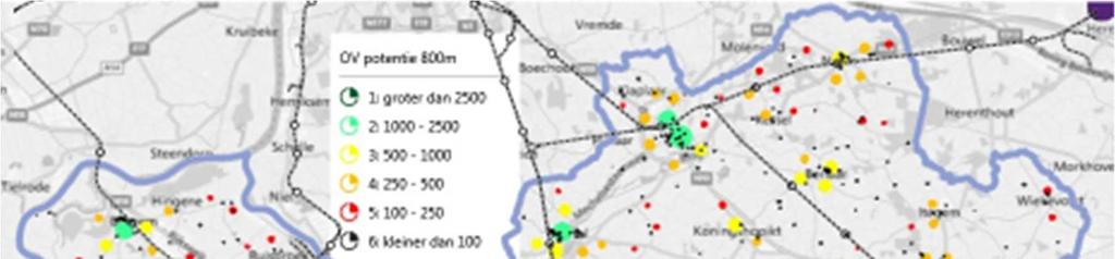 Deze laatste betreffen locaties met een grote OV-potentie