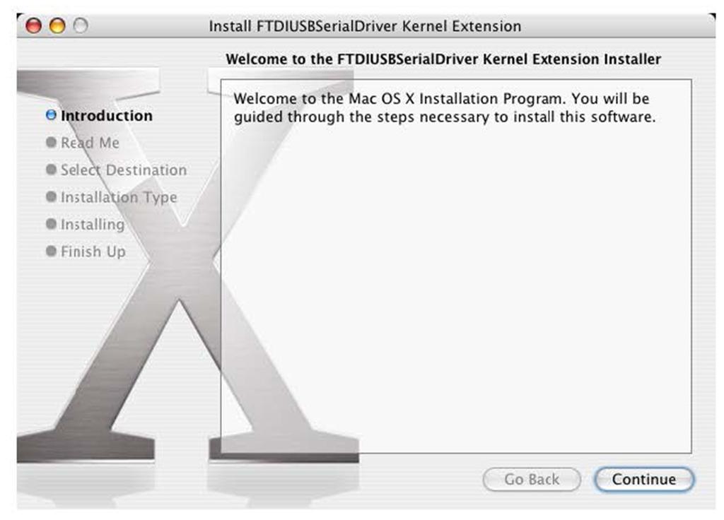 Voor Mac: De USB seriële driver installeren Download de driver in de sectie Drivers van de FTDI website en sla deze op naar de harddisk.
