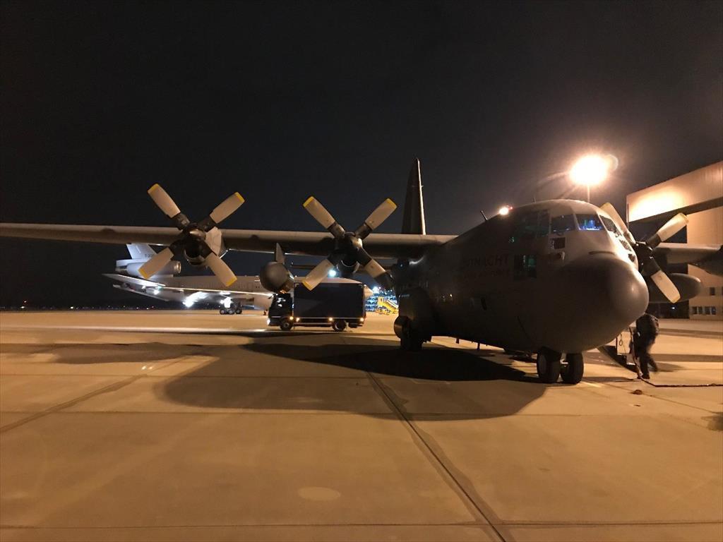 OGZ combineert training en AE op C-130 25 oktober 2018 08:50 In de week van 15 tot 19 oktober heeft de, door de Operationele Gezondheidszorg (OGZ) georganiseerde, Aeromedical Evacuation (AE) oefening