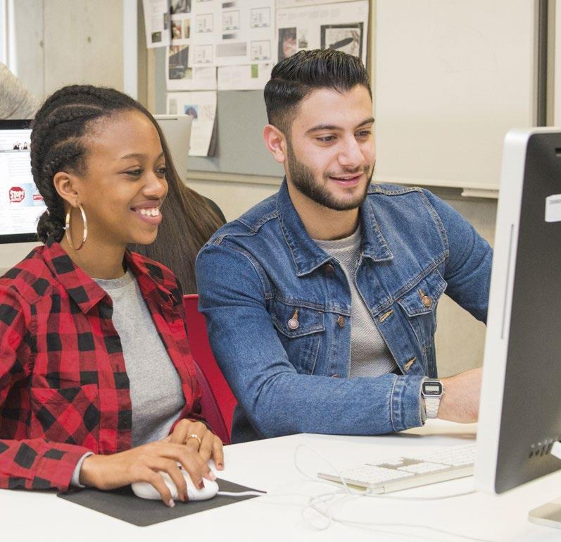 Derde graad TSO Communicatie en media Je talenten Je hebt interesse voor het prak - tisch gebruik van het Nederlands, Frans, Engels en Duits. De brede wereld van communicatie boeit je.