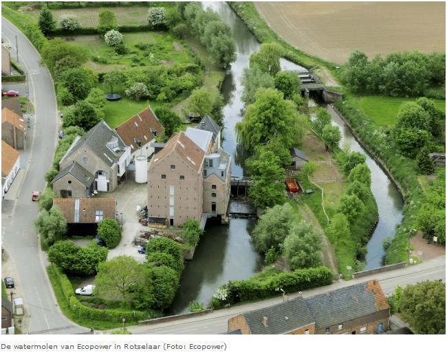 In Vlaanderen leveren momenteel 15 waterkrachtinstallaties elektriciteit met een totaal vermogen van 955kW, goed voor 0,1 % van de toegekende groenestroomcertificaten.