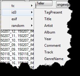 Voorbeelden Masker [N01-8] abc.txt wordt 00000abc.txt Masker [N01-8] abcde.txt wordt 000abcde.txt Masker [N 1-8] abc.txt wordt 5xspatie+abc.txt Masker [N 1-8] abcde.txt wordt 3x