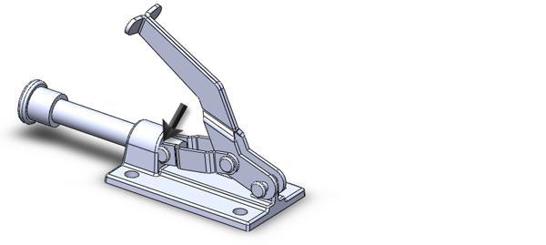 110 De assembly is nu klaar. Sla deze op met als naam: Clamp.