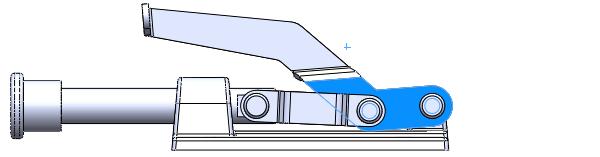 Selecteer in de PropertyManager nu de optie Collision detection. 4. Vink Stop at Collision aan.