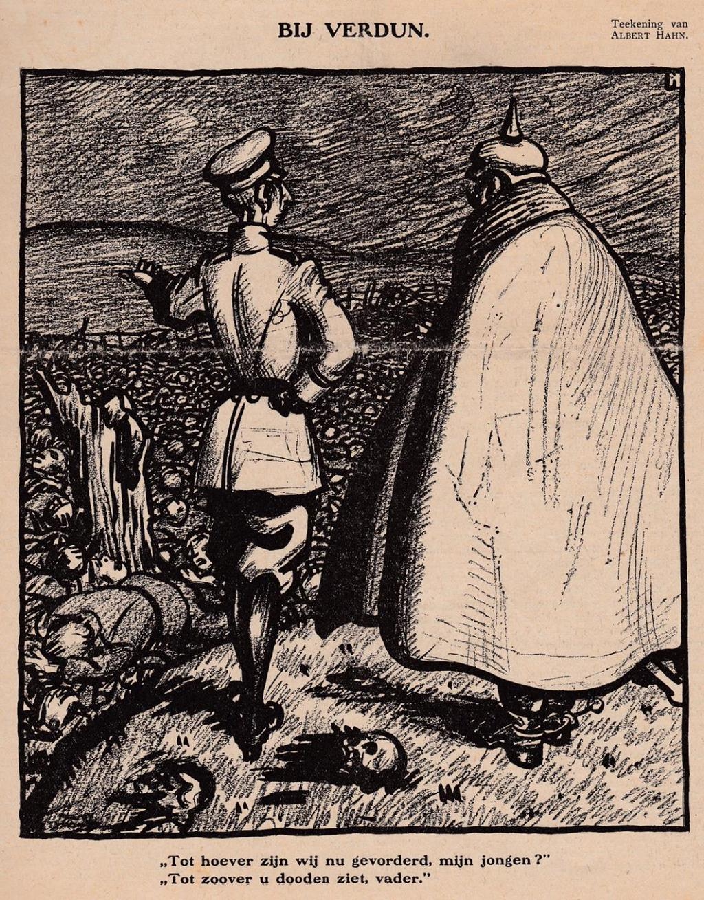 Cartoon uit 1916