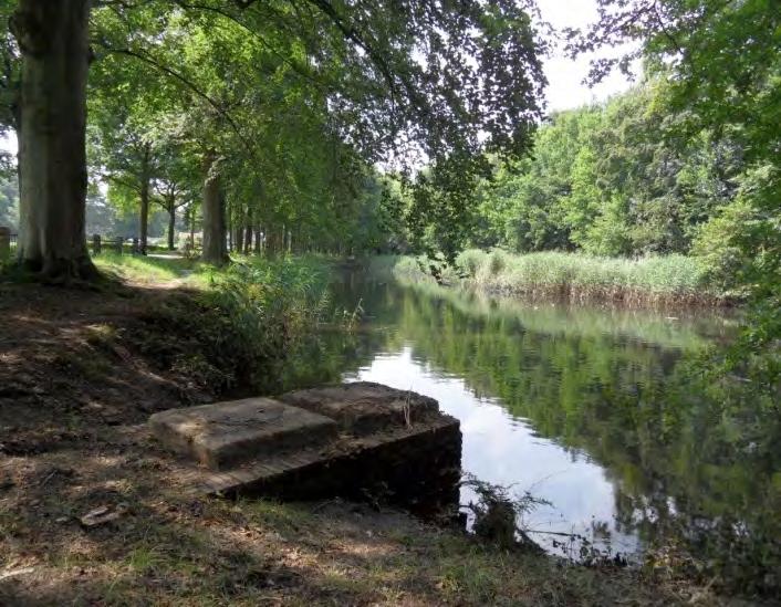 Baggeren vijver Tullekensmolenweg Door de langdurige droogte is de