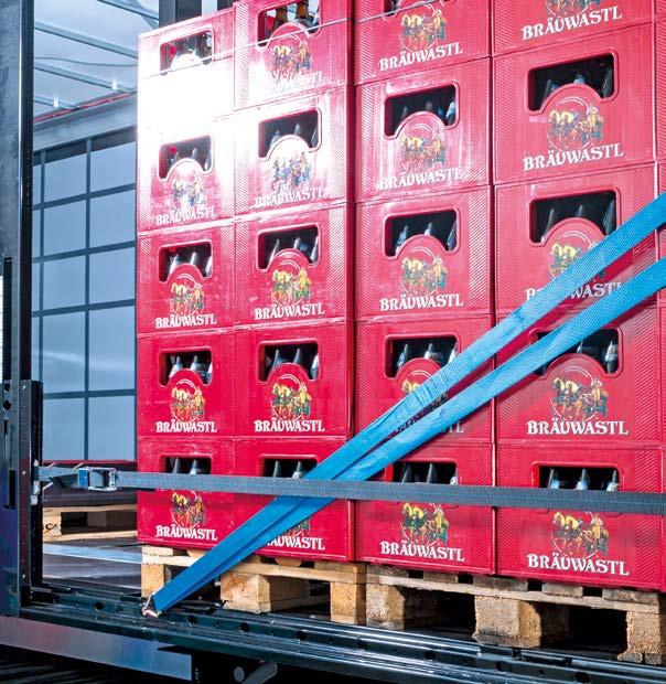 Voor een snelle, eenvoudige en veilige zekering van de lading wordt hij bij de middelste of hoekrongen geplaatst of verwijderd.