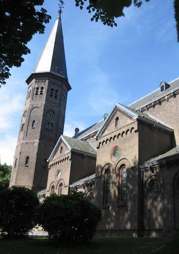 A. Sint-Jacobus de Meerderekerk Kerkweg 51/53 De architect en kerkenbouwer A.C. Bleijsbaseerde zijn ontwerp voor de rooms-katholieke St.