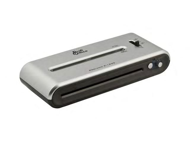 PO-89015 Laminator ProfiOffice Prolamic E1230 voor A4. Adviesprijs: 95,00. Onze prijs: 67,95.