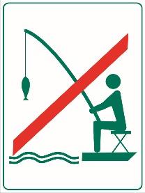 ^ Beschermde vissoorten en visverbod (artikel 10-11) Visverbod Het is verboden te vissen op de volgende plaatsen: 1) in sluizen 2) van boven op de bruggen van de waterwegen 3) in