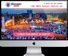 De website van het Drakenbootfestival wordt druk bezocht door deelnemers en bezoekers, voor festivalinfo, om tickets te kopen en om zich in te schrijven.