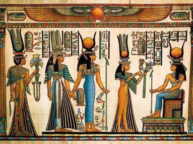 2. Egypte van de oude steentijd tot de farao s De geschiedenis van Egypte gaat heel ver terug. Al in de oude steentijd, rond 250.000 jaar voor Christus, kwamen de eerste mensen langs de Nijl wonen.
