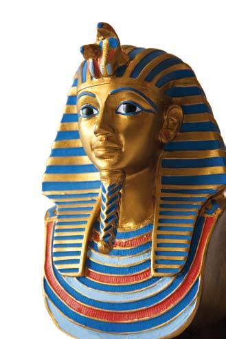 Maar daardoor liet de vrouwelijke farao Hatsjepsoet zich niet weerhouden: ze droeg gewoon de kleren en de lange, smalle nepbaard die mannelijke farao s ook droegen!