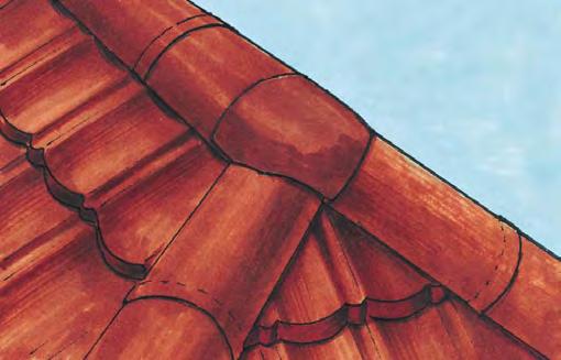 Als alternatief voor de geventileerde ondernokrol kunnen de dakplaten aan versneden kant