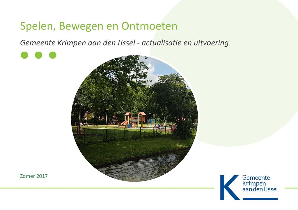 Spelen, Bewegen en Ontmoeten Gemeente Krimpen aan den IJssel -