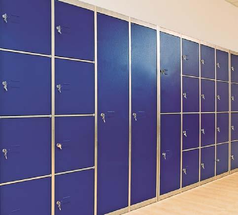 Andere systemen Lockers Compact en aantrekkelijk ontwerp.