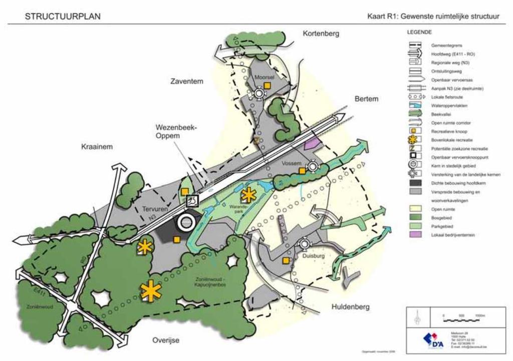 2.2.2. Tervuren 5 De deputatie keurde op 12 februari 2009 het gemeentelijk ruimtelijk structuurplan van Tervuren goed.