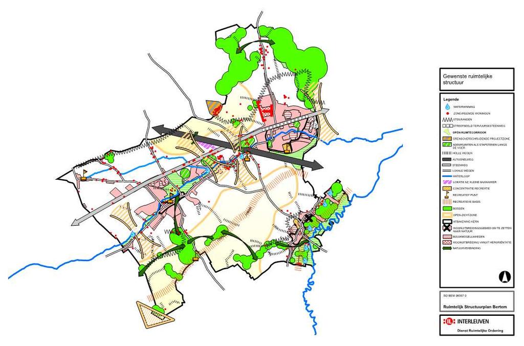 Figuur 10: Gemeentelijk Ruimtelijk Structuurplan Bertem 2.2.4.