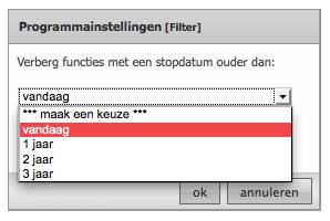 Een persoon verwijderen Vooraleer u een persoon wilt verwijderen uit Collecteweb is het raadzaam na te gaan in hoeverre het misschien meer wenselijk is om de functie van de persoon in kwestie een