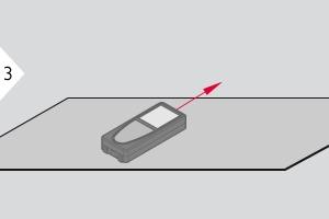 Instellingen Kalibratie van de hellingsensor (Hellingkalibratie) Plaats het instrument op een absoluut horizontale ondergrond.