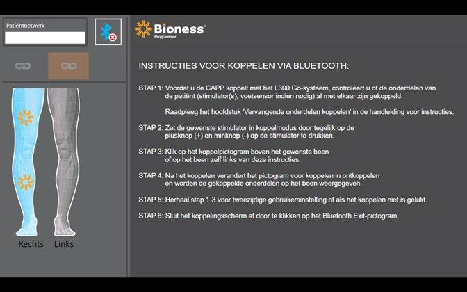 Afbeelding 9-1: Koppelingsscherm 7. Sluit het koppelingsscherm af door ergens op het Bluetooth-afsluitpictogram te klikken. 8.