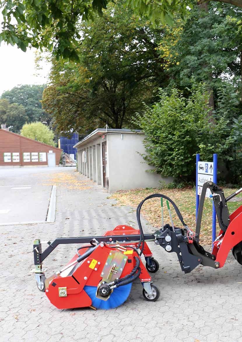 Schäffer-assen stabiele veiligheid De Schäffer-assen zijn optimaal op de respectievelijke lader afgestemd.