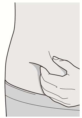 Étape 7 : Retirer Tenez la seringue par le milieu, l aiguille étant pointée à l opposé de votre corps et retirez le capuchon. Ne remettez pas le capuchon. Ne touchez pas l aiguille.