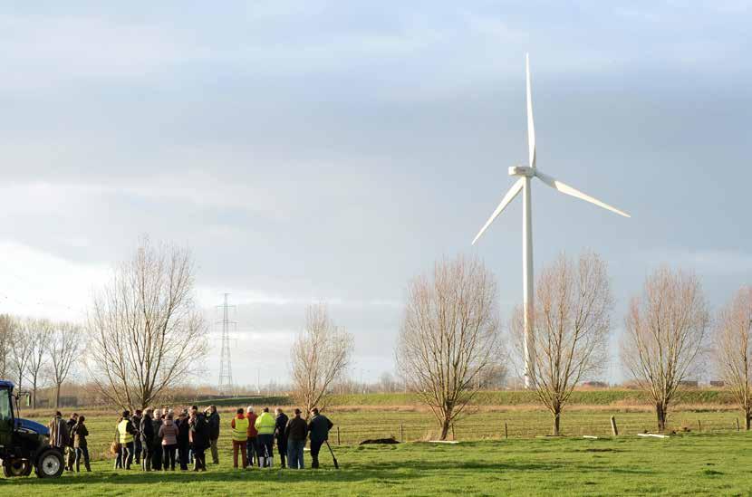 ZICHTBAARHEID VAN DE BEDRIJVEN De betrokkenheid van de bedrijven met de omgeving wordt duidelijk weergegeven via het ECO 2 -project.