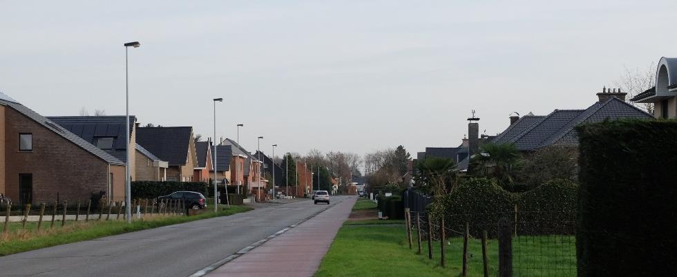 rugdekking op einde fietspad Positieve punten Aanleg