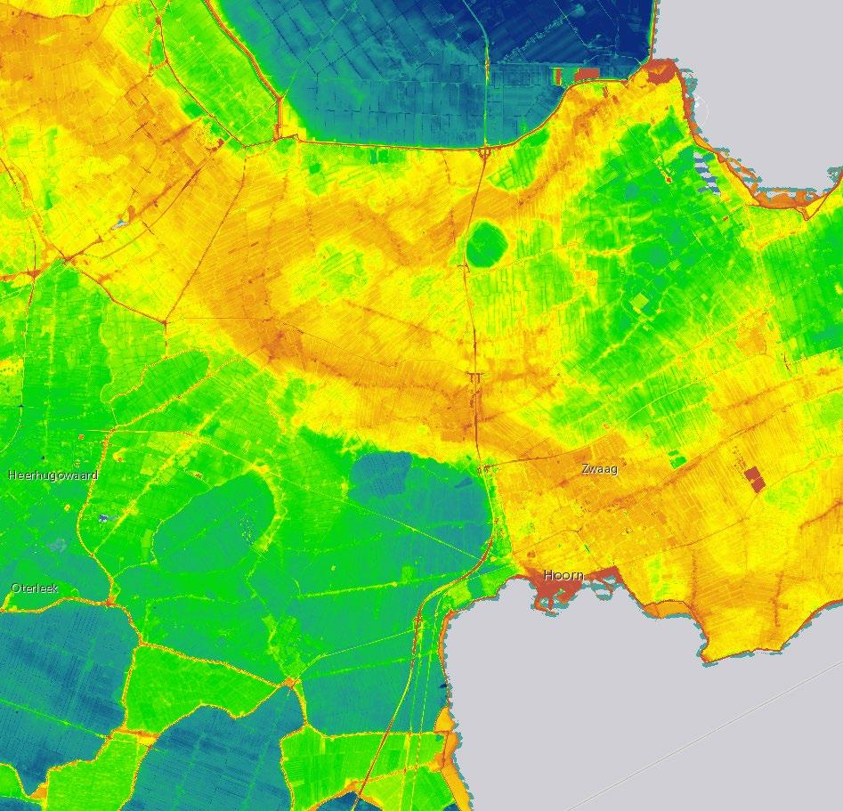 Dit Oostwoud en Midwoud) herinneren nog aan het toenmalige getijdebekken, dat tot ver in het binnenland reikte, zorgde onontgonnen landschap en de veenvegetatie.