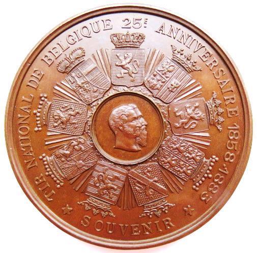 Ook later werden nog medailles geslagen, zoals bij voorbeeld in 1883 naar aanleiding van 25 jaar Nationale Schietbaan: 1883 - A.