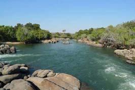 Het Kafue National Park is te verdelen in 3 secties: het noorden, het zuiden en het centrale deel.