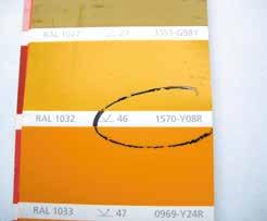 Er zijn 210 RAL-kleuren. RAL-kleuren worden gebruikt in de industrie. Bij het ACC-kleursysteem wordt een kleur aangegeven in een driedimensionale cilinder.