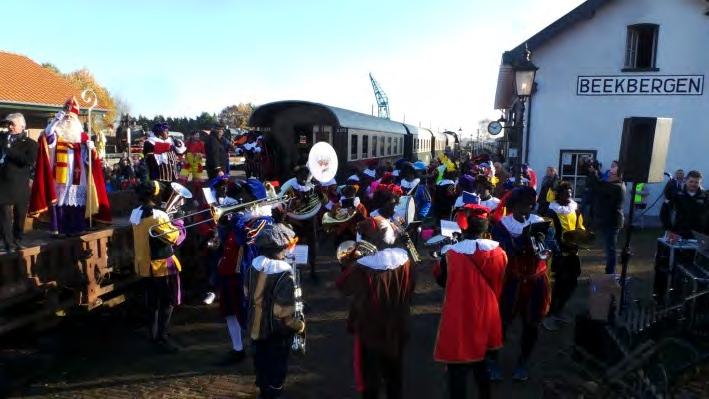 Sinterklaas feestelijk ontvangen!