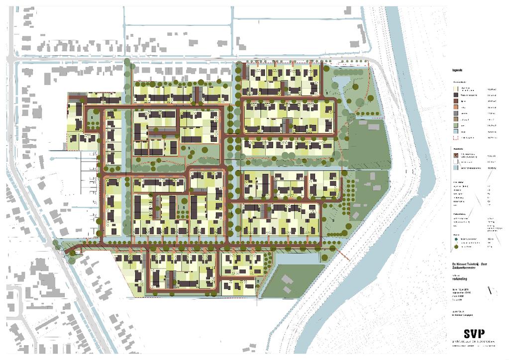 Inleiding Afbeelding 1.1. Ontwerp van de aan te leggen woonwijk 1.3 Onderzoeksdoel Doel van het onderzoek is inzicht te krijgen in de archeologische potentie van het plangebied.