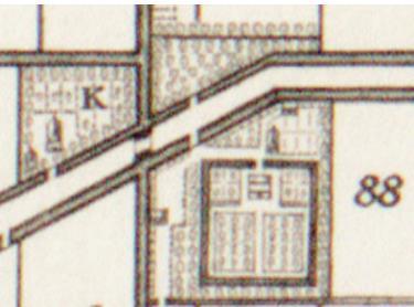 Archeologie Afb. 3.2. de buitenplaats op een historische kaart uit 1644 (bron: beemsterbuitenplaatsen.nl) en op het kadastrale minuutplan uit de 19 e eeuw (bron: beeldbank.cultureelerfgoed.