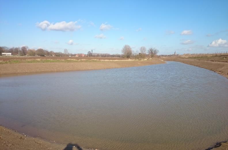 ACTIE 8A_E_0300: ECOLOGISCHE HERINRICHTING VAN DE WITBEEK NA DE ONTGRINDING VAN HET GEBIED BOTERAKKER IN KINROOI (THV REKIN/STEENGOED) De herinrichting van de Witbeek liep in 2017 op zijn einde.