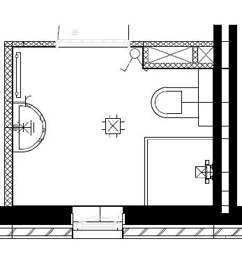 797 Sanitair en tegelwerk volgens woonstijl robuust 4. Toilet BG 1.310 1.310 1.310 4. badkamer 1.999 2.348 5.