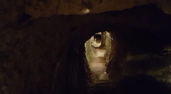 The Vimy Ridge Tunnel carvings