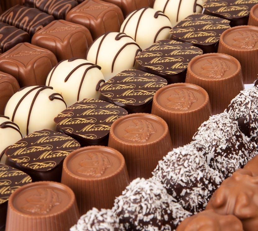 Sinds 1952 Martinez Chocolate Garandeert mooie producten met een