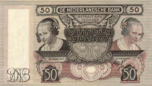 5400 5401 5400 50 Gulden 1941 Oestereetster (Mev. 97-1 / AV 65.