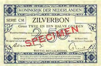 - MISDRUK - achterzijde van het biljet is blanco 40 5223 1 Gulden 1945 1) - UNC- 35 5224 1 Gulden