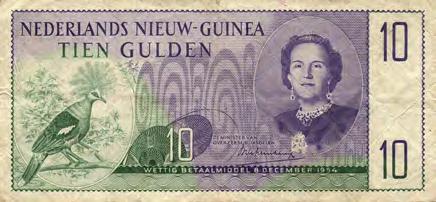 309) - FR 100 5476 5 Gulden 1954 (Mev.