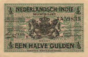 5538 5536 ½ Gulden 1920 (P. 102 / Mev.