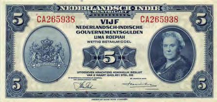 168b) - NICA money Wilhelmina - UNC 20 5546 2 1/2 gulden 2.3.