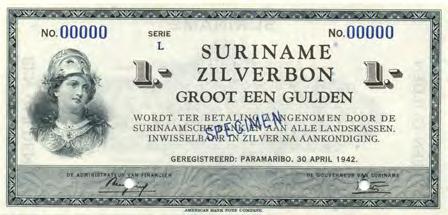 105s1) - UNC - SPECIMEN 200 5569 5570 5569 100 Gulden 1957