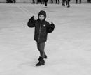 Een gemengde groep van muzikanten met enige schaatservaring én