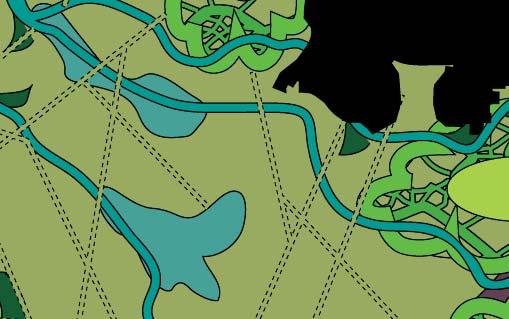 46 Voorbeeld landschapsbouw Landschapsbouw Beekherstel, zowel de loop als de oevers.