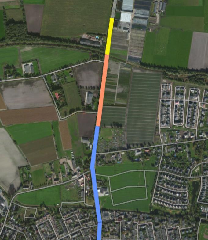 Onderstaande afbeelding toon de locatie van het plan en het stedenbouwkundig plan uit 2013 voor de Molenbroekseloop.